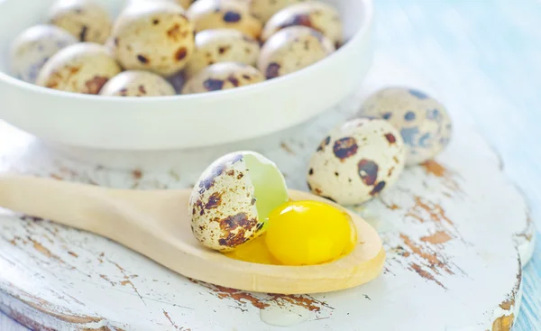 Quail eggs — Stock Photo, Image