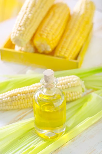 Олія кукурудзяна — стокове фото