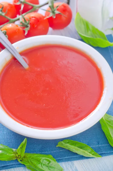 Sopa de tomate —  Fotos de Stock