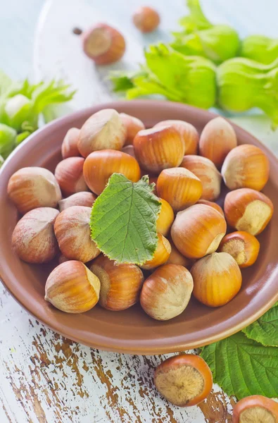 Hazelnuts — Stock Photo, Image