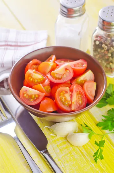 Salad from tomato — Stock Photo, Image