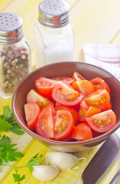 Salad from tomato — Stock Photo, Image