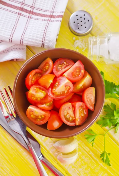 Salad from tomato — Stock Photo, Image