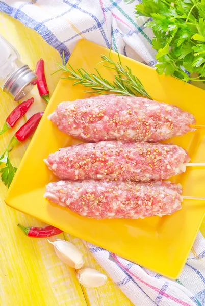 Kebab crudo — Foto Stock