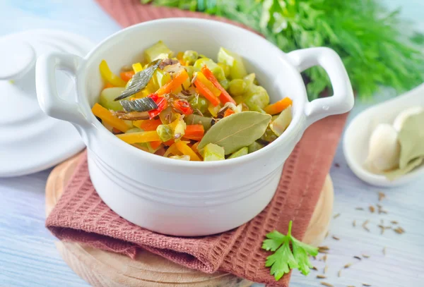 Baked vegetables — Stock Photo, Image