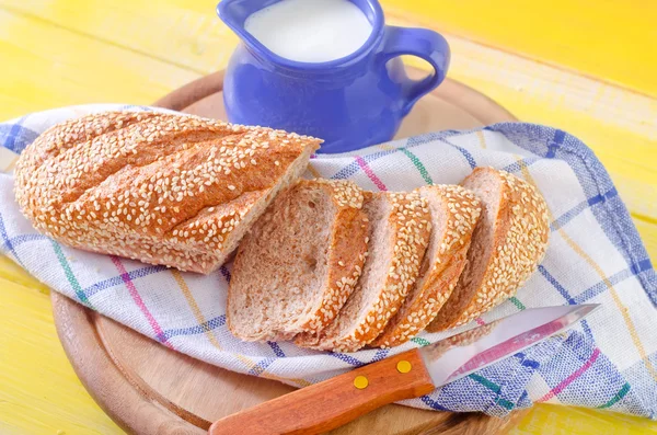 Pane affettato — Foto Stock