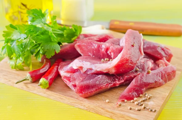 Rohes Fleisch — Stockfoto