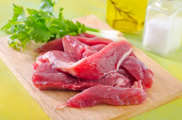 Rohes Fleisch — Stockfoto