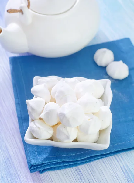 Meringue shells — Stock Photo, Image