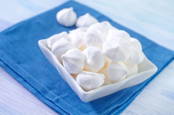 Meringue shells — Stock Photo, Image