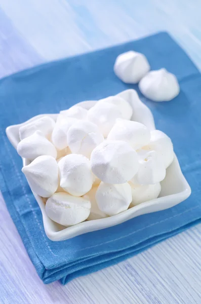 Meringue shells — Stock Photo, Image