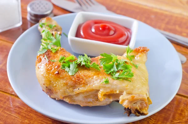 Chicken leg — Stock Photo, Image