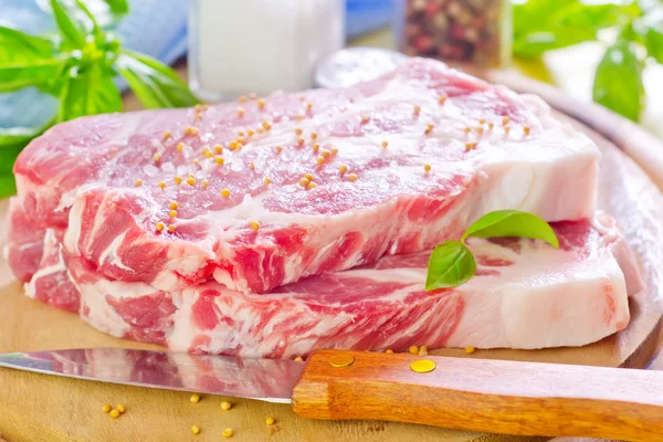 Rohes Fleisch — Stockfoto