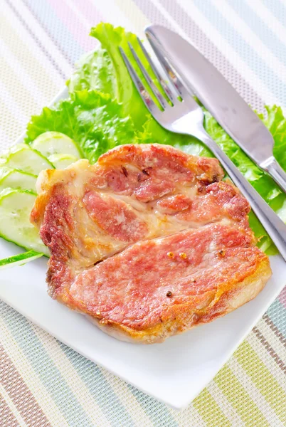 Baked meat — Stock Photo, Image