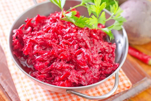 Fried beet — Stock Photo, Image