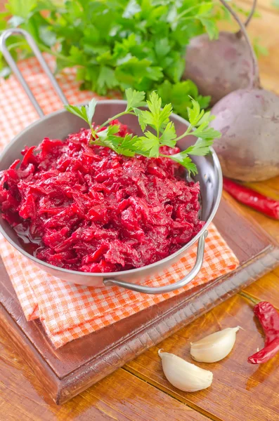 Fried beet — Stock Photo, Image