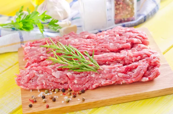 Minced meat — Stock Photo, Image