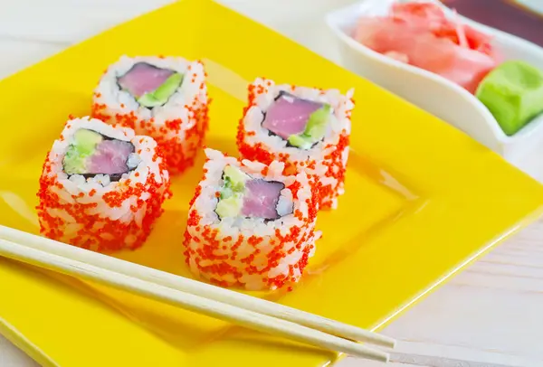 Sushi lezat — Stok Foto