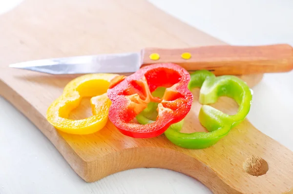 Pimentos de cor — Fotografia de Stock