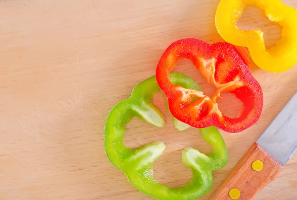 Pimientos de color — Foto de Stock