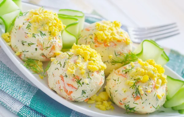 Cheese balls — Stock Photo, Image