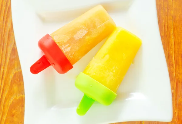 Ice cream pops — Stock Photo, Image