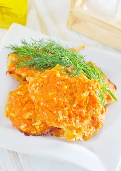 Pumpkin pancakes — Stock Photo, Image