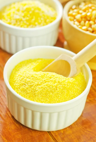 Raw polenta — Stock Photo, Image