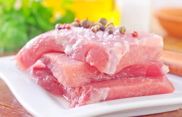 Rohes Fleisch — Stockfoto