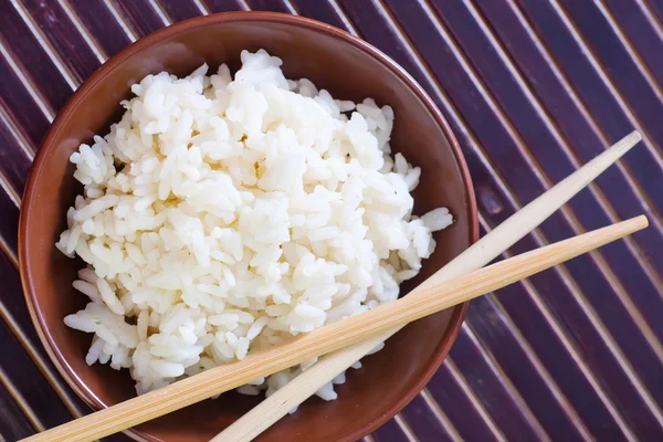 Gotowany ryż — Zdjęcie stockowe
