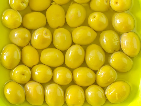 Green olives — Stock Photo, Image