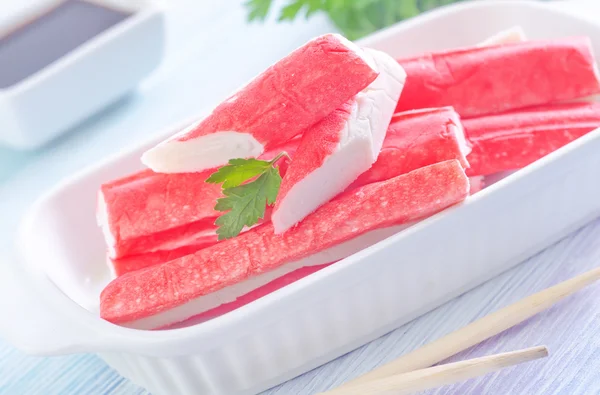 Crab sticks — Stock Image Crab sticks Stock Image
