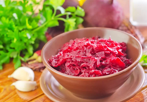 Fried beet — Stock Photo, Image