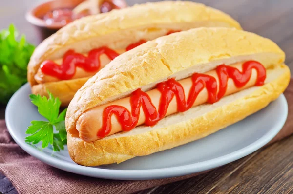 Hot dogs — Stock Photo, Image