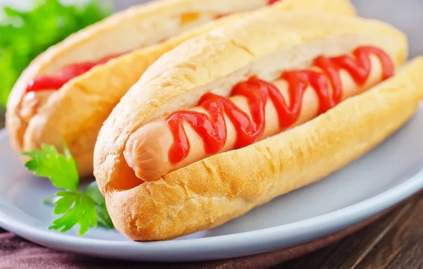 Hot dogs — Stock Photo, Image