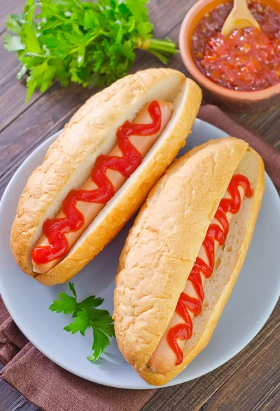 Hot dogs — Stock Photo, Image