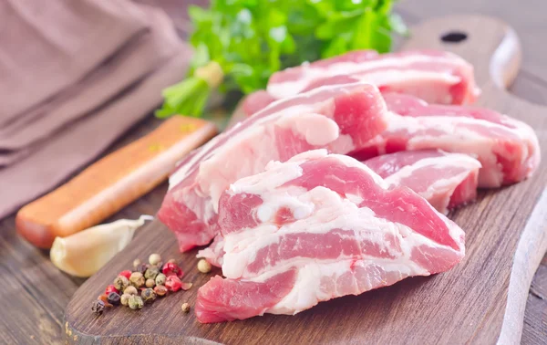 Rohes Fleisch — Stockfoto