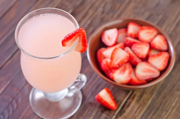 Strawberry coctail — Stock Photo, Image