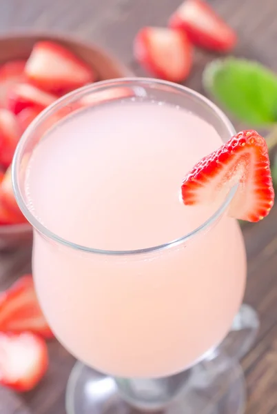 Strawberry coctail — Stock Photo, Image