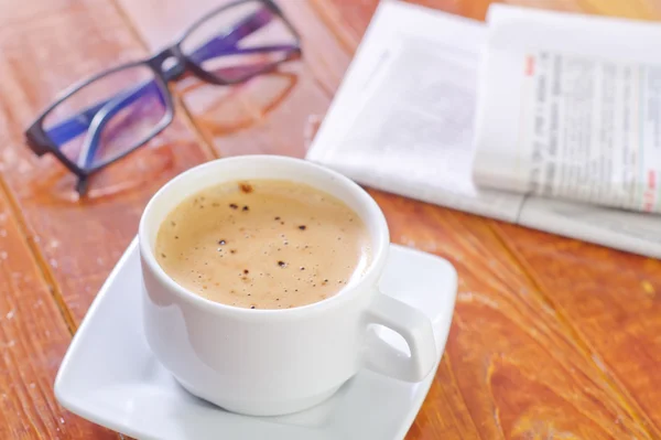 Kaffee eine Tasse — Stockfoto