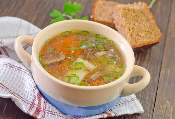 Mushroom soup — Stock Photo, Image