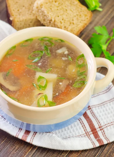 Mushroom soup — Stock Photo, Image