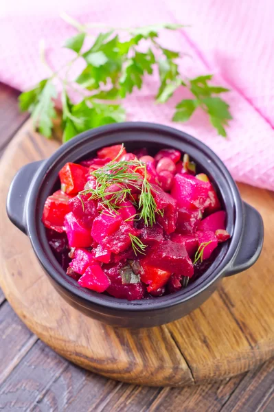 Beet salad — Stock Photo, Image