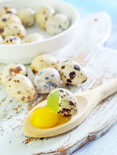 Quail eggs — Stock Photo, Image