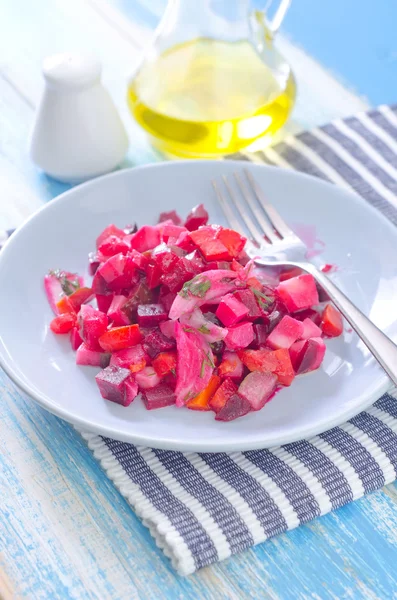 Salada de beterraba — Fotografia de Stock