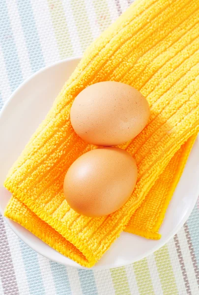 Ωμά αυγά — Φωτογραφία Αρχείου