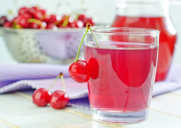 Cherry juice — Stock Photo, Image