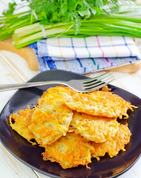 Pfannkuchen aus Kartoffeln — Stockfoto