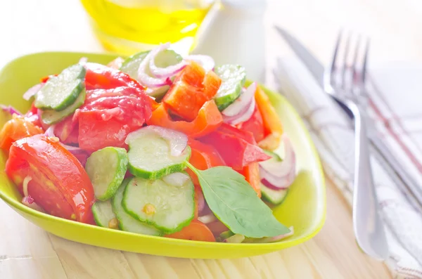 Saláta, zöldség — Stock Fotó
