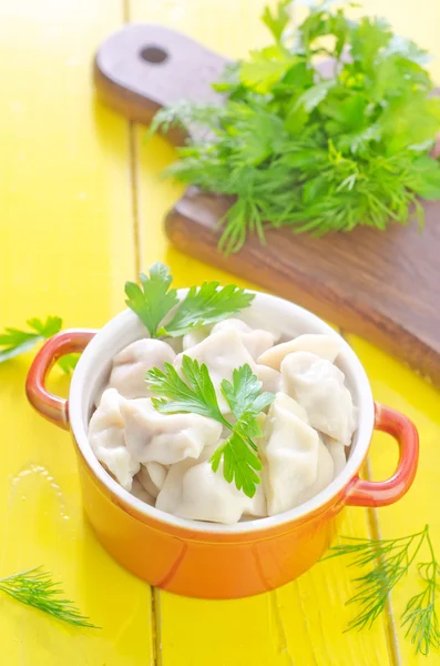 Pelmeni — Stock Photo, Image